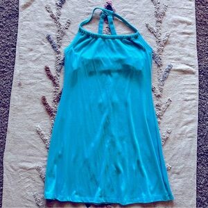 Marika The Balance Outsoor Collection Halter Dress built-in bra large L sporty
